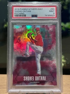 Shohei Ohtani 2018 Rookie Card Panini Father's Day PSA9 Angels #60 - Bild 1 von 3