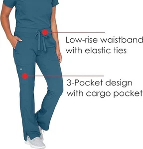 GREYS ANANTOMY SIGNATURE WOMEN SCRUB PANTS IN BAHAMA #2207, IN ALL SIZES, NWT - Picture 1 of 5