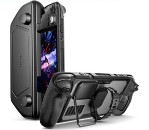 JSAUX ModCase For Steam Deck Protective Shell Kickstand Wrist Strap - Picture 1 of 4