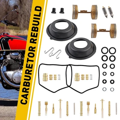 Kit de reconstrucción de diafragma de carburador para Honda 1968-1972 CB350 CL350 SL350 Foto 1 de 4