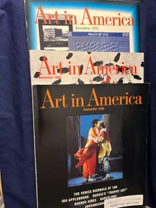 Art in America Magazine 1995 3 issues Sept, Nov, Dec. - Picture 1 of 4