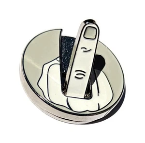 - Middle Finger Golf Ball Marker - Alignment Ball Mark - Funny Golf Accessori... - Picture 1 of 9