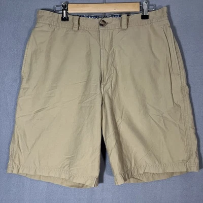 Pantalones Cortos Horny Toad Co Preppy Caqui Ligeros 9" Entrepierna Mezcla de Algodón Para Hombres Talla 32 Foto 1 de 4