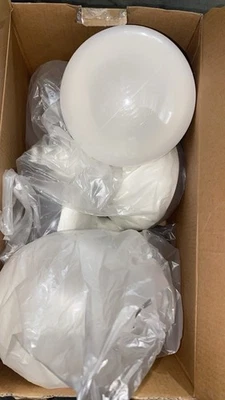 75-Watt Equivalent BR40 CEC Dimmable LED Light Bulb Soft White (6-Pack) T-20 - Image 1 of 3