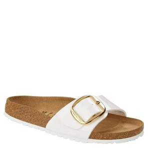 BIRKENSTOCK MADRID BIG BUCKLE WHITE PATENT - Imagen 1 de 1