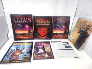 GURPS Book Lot Basic 3rd edition revised, Compendium, Steampunk, Screampunk - Imagen 1 de 7