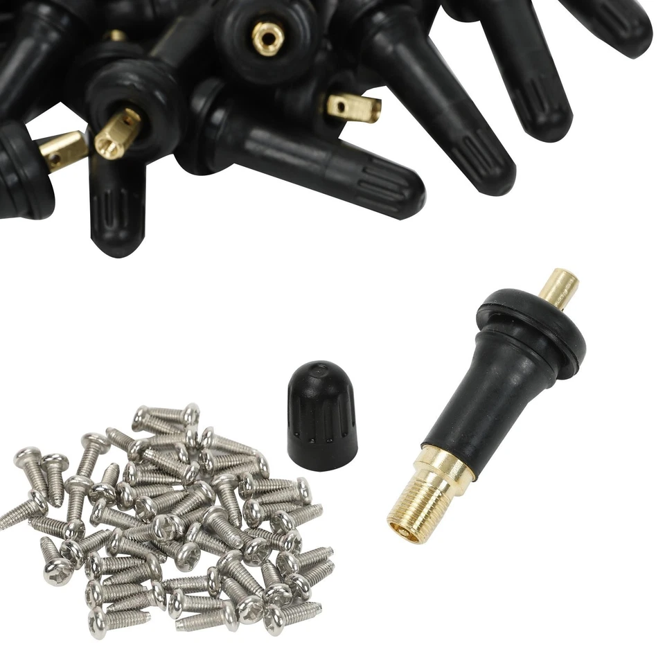 50/100/150/200/500 TPMS Tire Pressure Sensors Valve Stem For Chevy Cadillac Rqtt Foto 1 de 4
