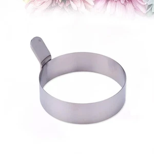  2 Pcs Stainless Steel Egg Cooking Rings Nonstick Mold Kitchen Tools - Picture 1 of 9