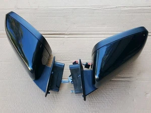 Land Rover LR4 2010/13 diestro/derecho Santorini negro par de espejos retrovisores OEM - Imagen 1 de 12