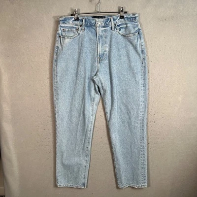 Abercrombie & Fitch Mens 32 x 30 Authentic Rigid Denim Jeans Loose Fit Blue - Image 1 of 4
