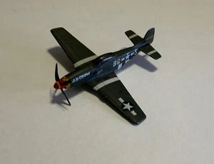 B6 Mustang Old Crow WWII Militär Jagdflugzeug Diecast Airplane Corgi - Bild 1 von 5