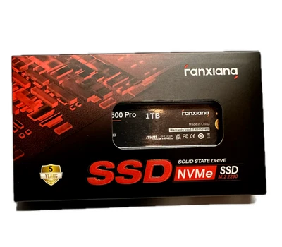 Fanxiang S500 M.2 NVMe SSD 512GB/1TB High Speed TLC Internal Drive Free Shipping - Image 1 of 4