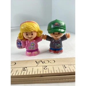 Fisher Price Little People Travel Together Emma and Pizza Delivery Truck Driver - Picture 1 of 6