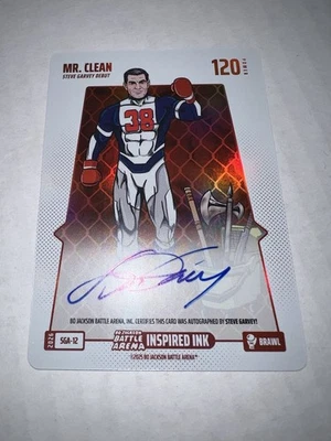 Bo Jackson Battle Arena 2026 Mr. Clean Brawl Auto SGA-12 Steve Garvey On Card - Image 1 of 2