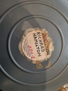 Richard Hamilton - 1969 Documentary 16mm Short Film Print Reel + Can - Imagen 1 de 4