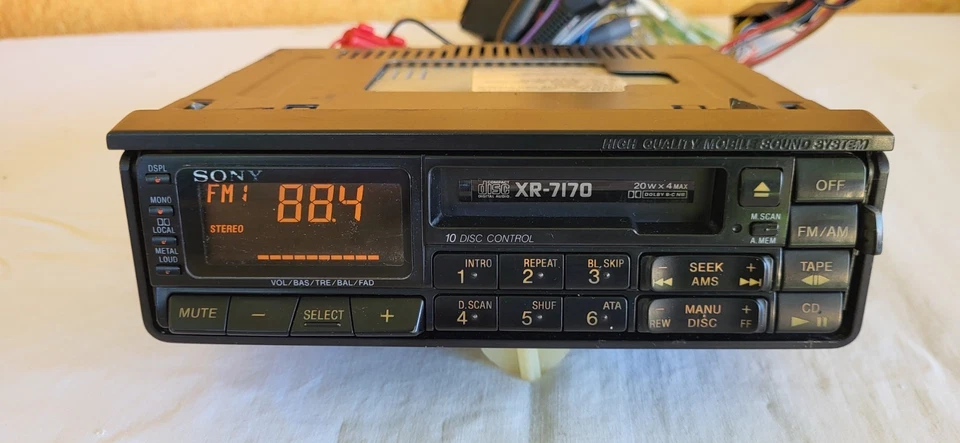 Autoradio Vintage SONY XR-7170. Anni 90 Lancia  Thema .Fiat Lancia  - Immagine 1 di 4
