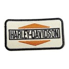 Embroidered Harley Davidson Iron-On Patch, Motorcycle, Biker