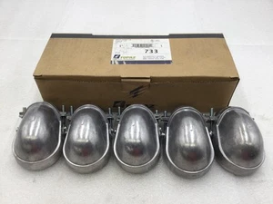 Topaz 733 1" Aluminum Clamp-On Service Entrance Cap Box of 5 - Picture 1 of 8