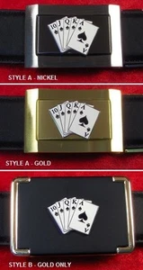ROYAL FLUSH - CUSTOM GÜRTELSCHNALLE - Bild 1 von 1