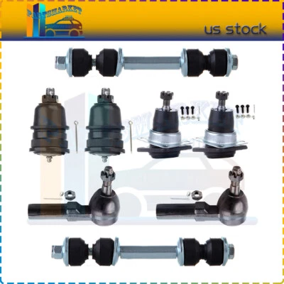 Fits 1993-2002 Chevrolet Camaro Set Of 8 Front Rear Tie Rod Ends Ball Joint - Imagem 1 de 4