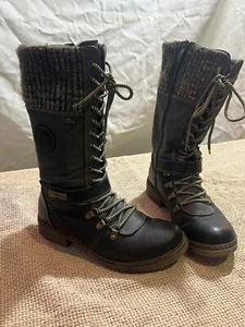 Spring Step Ababi Boots WOmen's EU 39 Black M - Picture 1 of 8