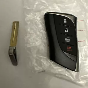 ORIGINAL LEXUS ES LS 21-24 OEM SMART ENTRY REMOTE FOB UNCUT VIRGIN HYQ14FBZ - Picture 1 of 5