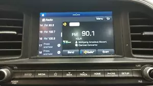 OEM Radio For Elantra 96160F2UC0SSH Nav Disp Screen Radio - Foto 1 di 5
