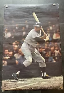 Vintage Mickey Mantle 1968 Renselaar Sports Illustrated Full Size Poster 24x36 - Picture 1 of 7