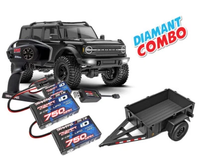 Traxxas TRX-4M Ford Bronco 1/18 schwarz Diamant Combo TRX97074-1-BLK-DIAMANT-... - Bild 1 von 4