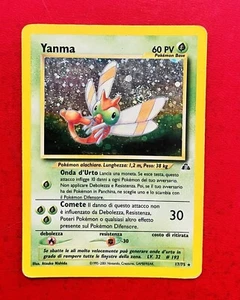 Lotto Carte Pokenon Yanma 17/75 Holo Neo Discovery Ita - Foto 1 di 2