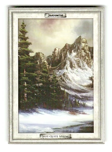 2023 Bob Ross Series 1 Trading Card Not Quite Spring #47 - Picture 1 of 4
