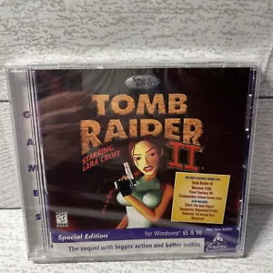 Tomb raider 2 PC Sealed Case Special Edition Windows 95 & 98 OEM Version New - Picture 1 of 4