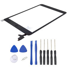 Black Touch Screen Glass Digitizer Replacement+ IC+Home Button for iPad Mini 1 2
