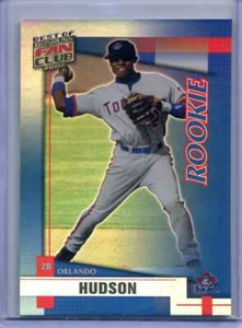ORLANDO HUDSON 2002 Donruss Best of Fan Club ROOKIE #1149/1350 - BLUE JAYS - Picture 1 of 1