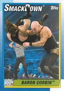 Baron Corbin 2021 Topps Heritage WWE SmackDown Wrestling Base Card #49 - Picture 1 of 2
