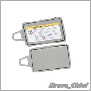 Par de cubiertas de espejo para visera solar izquierda y derecha para Mercedes-Benz W211 clase E - Imagen 1 de 6