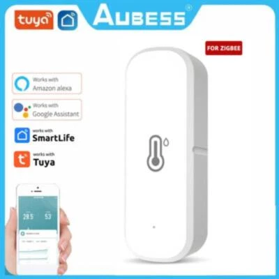 Tuya ZigBee Smart Temperature And Humidity Sensor Battery Powered Smart Home - Image 1 of 4