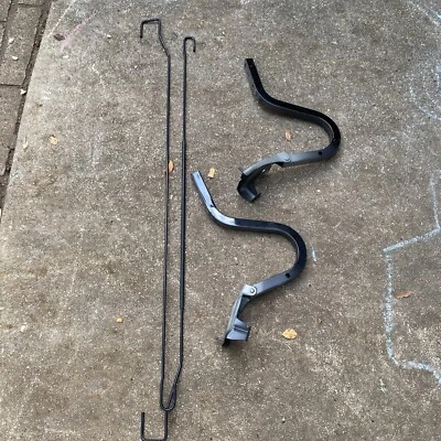 Juego de bisagras de maletero Honda S2000 2002 bisagras negras izquierda y derecha Foto 1 de 4