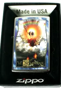 Rare Limited Edition Saint Saraqael Watching Angel Zippo Lighter - Picture 1 of 1