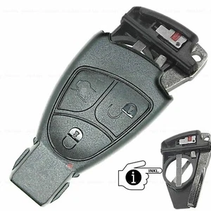 🇮🇹 RICAMBIO chiave Guscio + vano per Mercedes A B C CLS CLK E G S SL SLK SLR - Foto 1 di 5