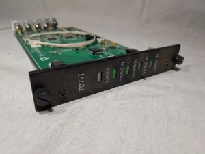 GE Security Interlogix 707-T S707VT-RSTL 4-Channel Fiber Optic Video Transmitter - Picture 1 of 4