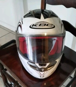 KBC VR-2 GUN DUO Size Small Motorcycle Helmet Only Worn 2x Excellent Condition - Picture 1 of 5