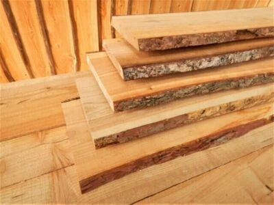 5x SCHWARTENBRETT LÄRCHE BRETT BOHLE UNBESÄUMT RUSTIKAL DEKO ZAUN RETRO 100cm - Bild 1 von 4