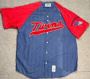 Mirage Cooperstown Collection Vintage MLB Minnesota Twins Baseball Trikot Größe XXL - Bild 1 von 10