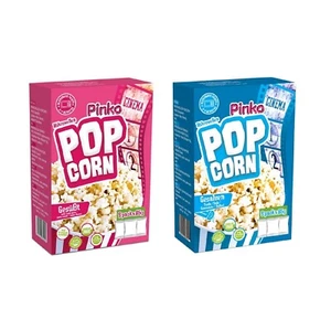 POPCORN Mikrowellen Popcorn Süss/Salzig Zucker/Gesalzen 3x 85g VEGAN - Bild 1 von 3