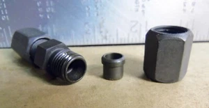 Hydro Fitting Manufacturing - Rohrnippel - Teile-Nr: MS51814-3 (NOS) - Bild 1 von 4