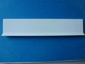 Klauke Briefkastenklappe 250 x 54 mm Farbe weiß RAL 9016 - Bild 1 von 3