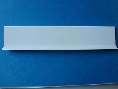 Klauke Briefkastenklappe 250 x 54 mm Farbe weiß RAL 9016 - Bild 1 von 3