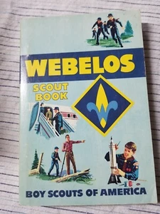 Libro Scouts Of America Webelos Scout 1970 impresión con suplemento para padres - Imagen 1 de 2