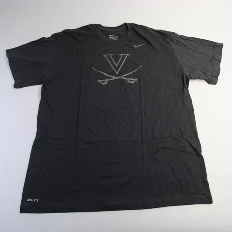 Virginia Cavaliers Nike Nike Tee Short Sleeve Shirt Men's Charcoal New Cover